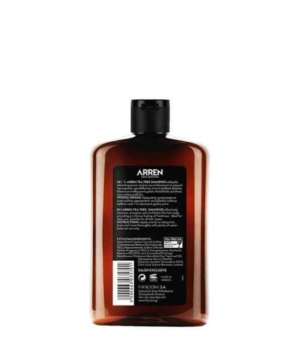 ARREN Shampoo Tea Tree, 400 ml