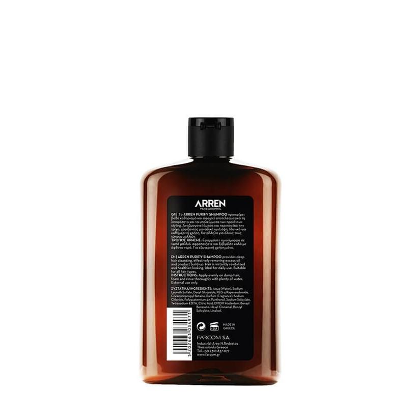 ARREN Shampoo Purify, 400 ml